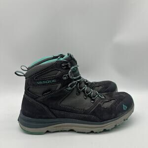 Vasque Mesa Ultra Dry Trek 7449 Gray/Blue Suede Hiking Boots Shoes